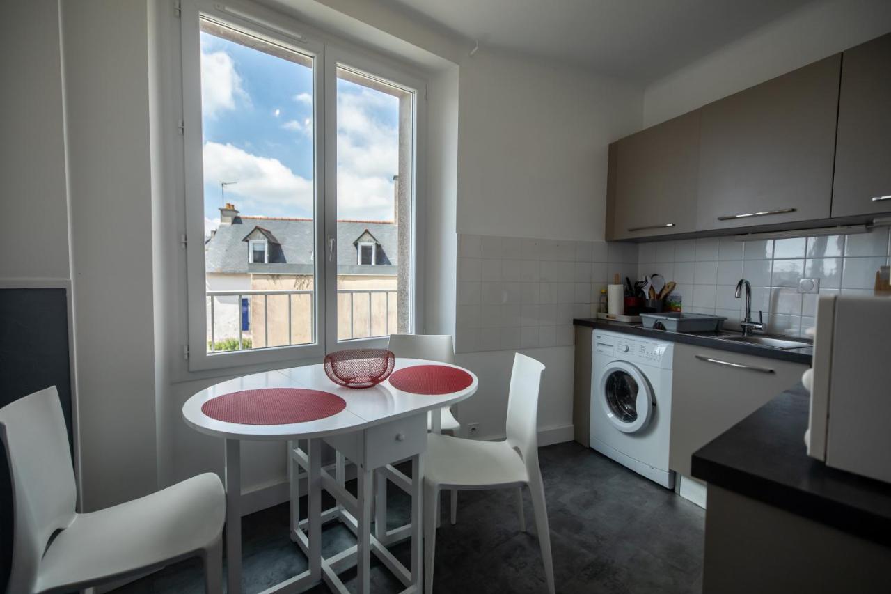 Le Kador, appartement avec vue sur mer Crozon Extérieur photo